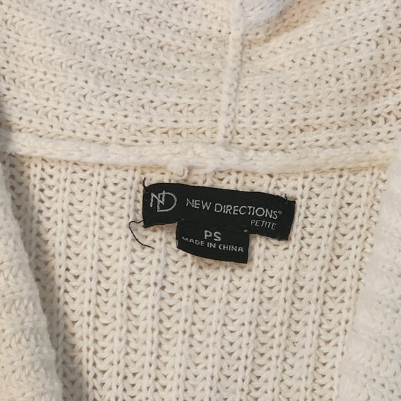 New Directions Casual Knitted Sweater Vest (Women Size Petite Small) - Picture 3 of 6